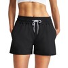 YGDSX Women's 7''Long Swim Board Shorts Quick Dry Beach Shorts