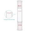stonylab Glass Straight Connecting Adapter, Borosilicate Glass 70mm Between Two