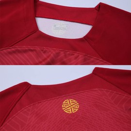 URAISEUS #7 Boys' Soccer Jerseys Sports Team Training Uniform Boys and Girls Youth Shirts and Shorts Set (as1, Age, 8_Years, 9_Years, Red/Green)