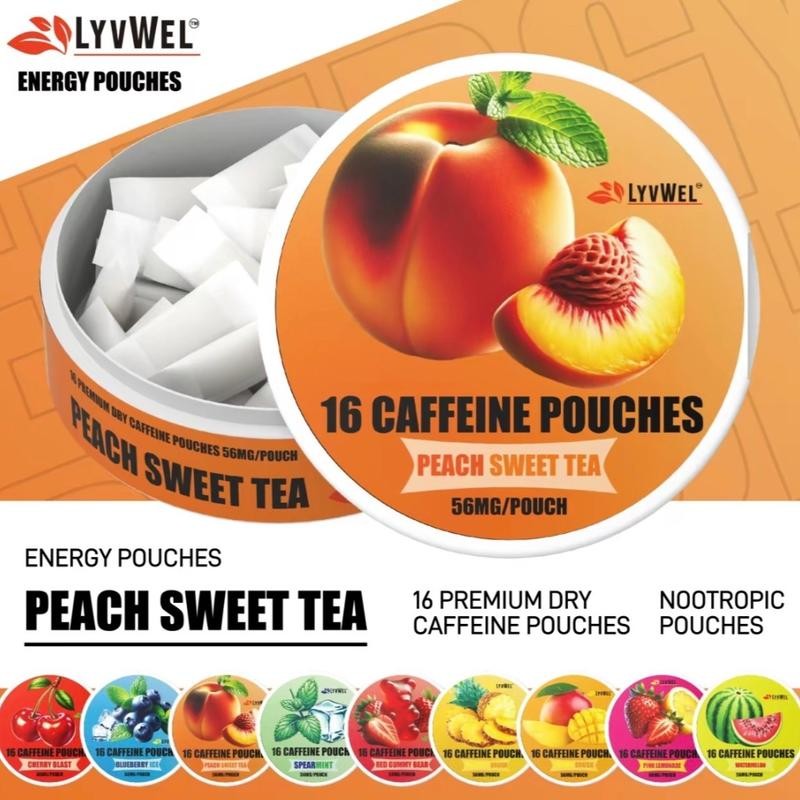 LyvWel Energy Pouches (1 Pack) (56mg fuel/pouch) energy Decky +