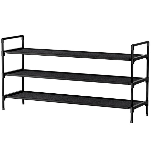 Nbwxcwbs Shoe Rack 3 Tier Shoe Organizer Shoe Storage Shoe