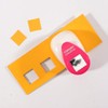 Vaessen Creative Craft Paper Punch Scalloped Square Motive Puncher, Multi-Colour,