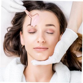 TOVINANNA 1pcs Face Roller Tool Jade Massage Stick Facial Roller Compact Portable