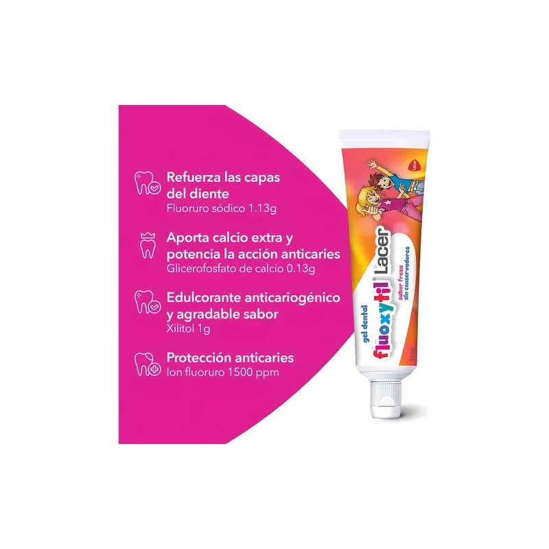 F-Fluoxytil Gel Dental Infantil