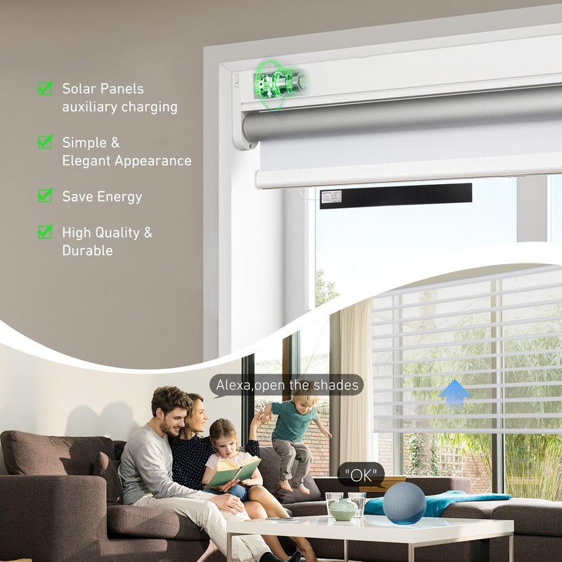 11V 3.5W Solar Panel for Motorized Shades – Dual DC
