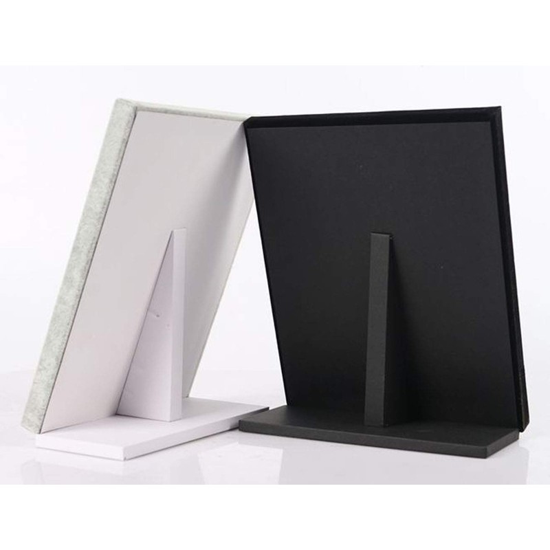 Homeanda Velvet L-Shaped 50 Slots Ring Earring Jewelry Display Tray