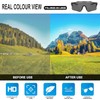 HTRTRR Unisex Sports Sunglasses UV400 Protection, Bicycle Outdoor Golf Baseball