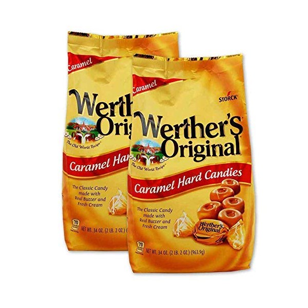 Werther's Original 2-34 oz bags Caramel-SET OF 2