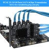 BEYIMEI PCIE SATA 3.0 Card,6 Gbps 10-Port Controller SATA Card