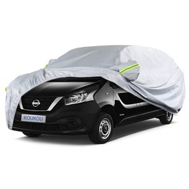 Koukou SUV Car Cover Custom Fit Nissan Rogue from 2001 to 2025, Waterproof All Weather for Automobiles, Sun Rain Dust Snow Protection. (Ships from US Warehouse, Arrive Within 3-7 Days)