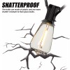 WYZM 100FT ST38 LED Plug-in String Lights Outdoor Edison Bulb