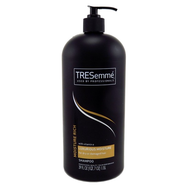 Tresemme Shampoo Moisture Rich 39 Ounce Pump (1153ml) (3 Pack)