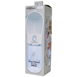 Doggy Man One Hand Bottle, White
