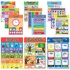 LIKARTO® 12 Educational Montessori Learning Posters A4 - Extra Thick