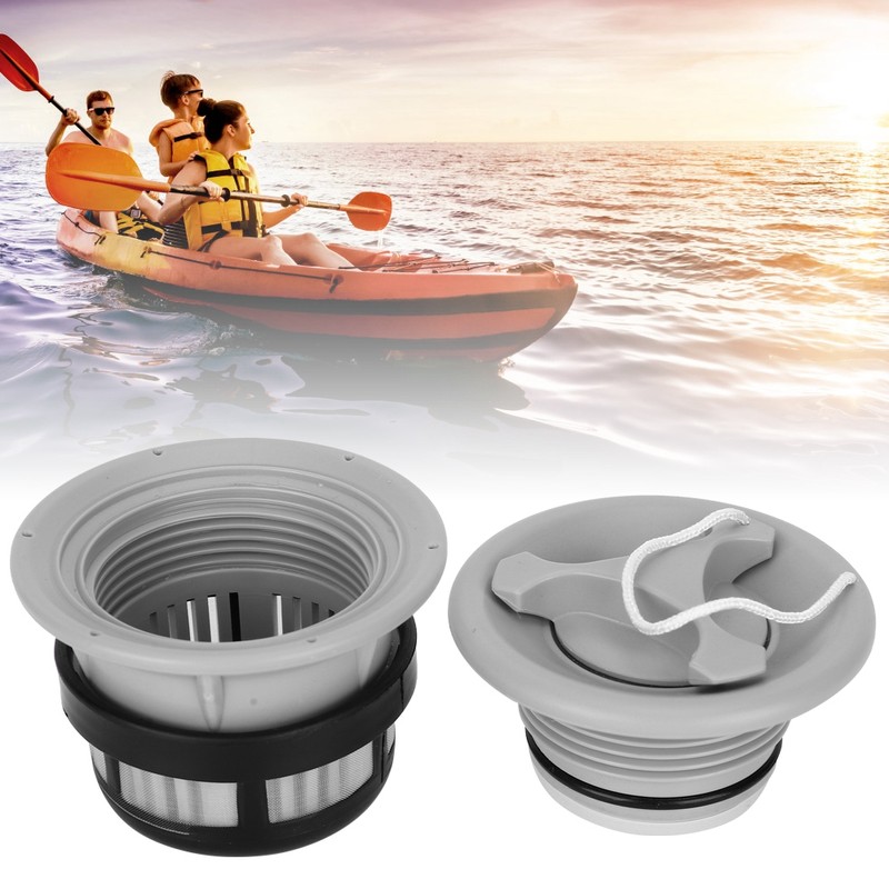 3Pcs Safety Air Valve with Filter Mesh Accessory for Inflatable
