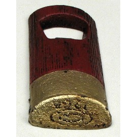 IWGAC Shotgun Shell Bottle Opener Cast Iron Home Garden Rustic Cabin Decor