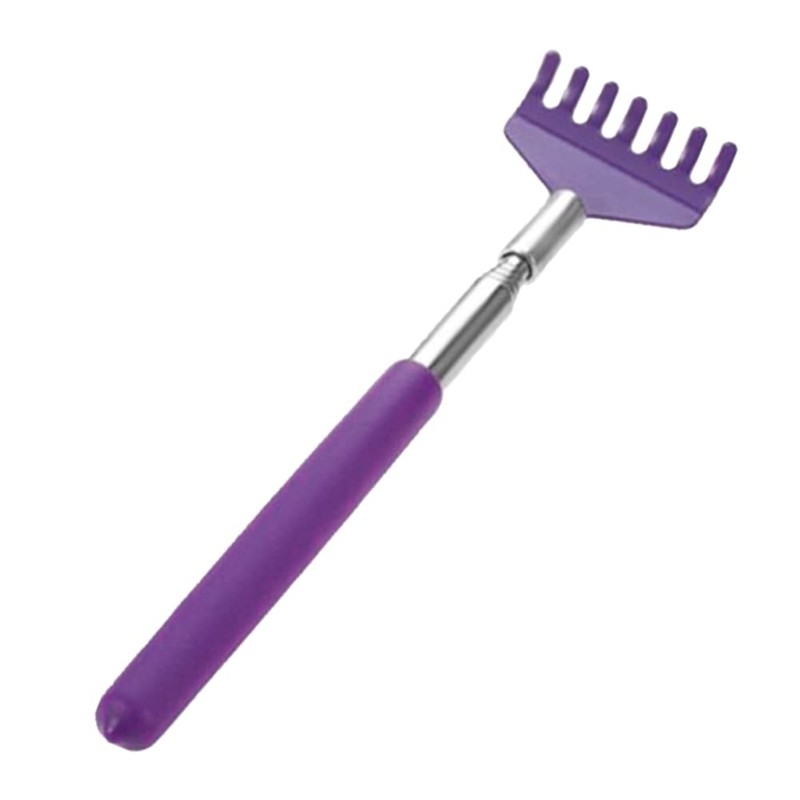 Xiaokeis Back Scratcher, Portable Extendable Stainless Steel Telescoping Back Scratchers