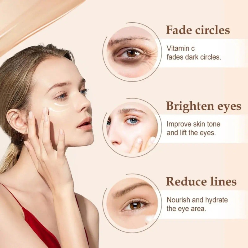 3u Hidratante Para Los Ojo Contra Las Ojeras Y Las