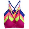 Kalon - Brasier deportivo con espalda cruzada para mujer, 4