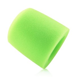 LEFXMOPHY MV7 Pop Filter，Mic Windscreen Replacement for Shure MV7 MV7X Microphone Foam Cover, Green Color Wind Muff