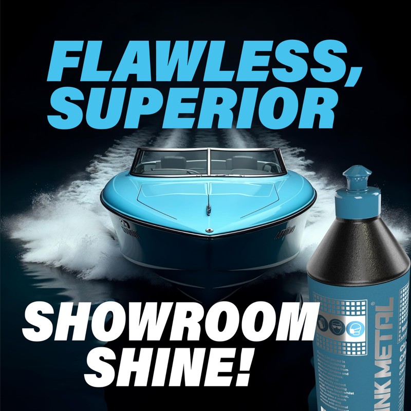 MINK METAL Clarity Compound, Merino Lambswool Buffing, Polishing & Compounding