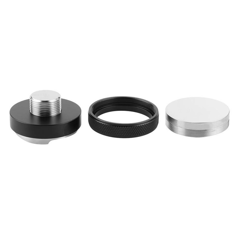 51 mm Espresso Masher Coffee Distributor, Stainless Steel Two-Head Espresso