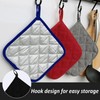 5 Pack Terry Cloth Pot Holders for Kitchen Heat Resistant,