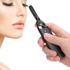 Black Electric Eyelash Curler LongLasting Heated Curler USB Charge Eyelash
