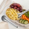jojofuny 2 Pack Small Slotted Spoons Spherification Spoon Stainless Steel
