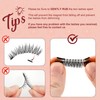 Higu clace Magnetic Eyelashes, Magnetic Eyelashes Without Eyeliner, Magnetic Eyelashes
