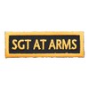 Sgt At Arms Yellow Patch, Club Rank Patches