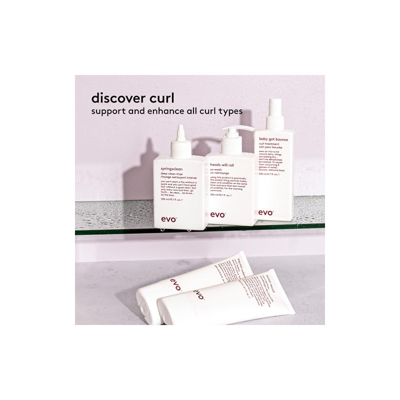 Evo Liquid Rollers Curl Balm - Hair Styling Balm -