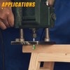 MEIGGTOOL 3PCS Keyhole Router Bit Set 1/4 Inch Shank -5/16,