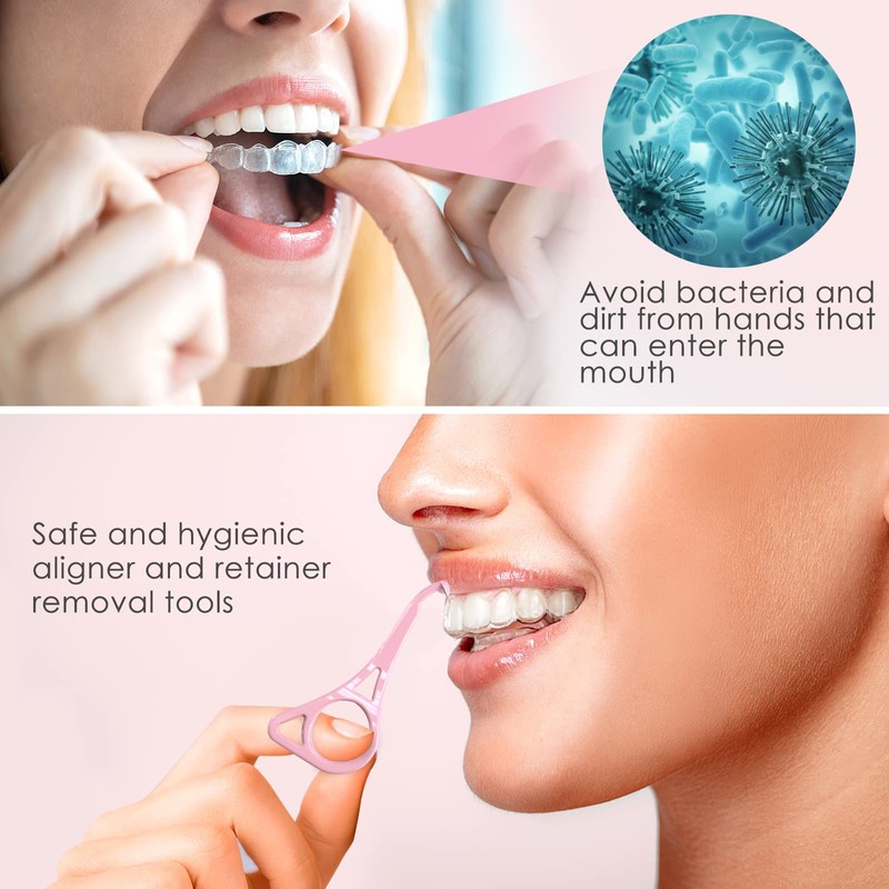 Aligner Removal Tool, 2 Retainer Remover Tool, Invisible Braces Removal