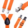 DonDon Boys' Braces Bow Tie Set Elastic and Adjustable Length