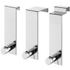 Zack 20892 Batos Door Hooks High-Gloss Stainless Steel