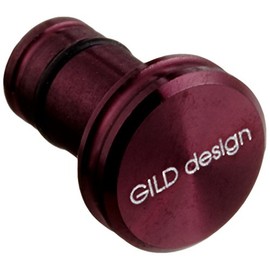 GILD design GA-200PU Shaved Aluminum Earphone Jack Cover Purple