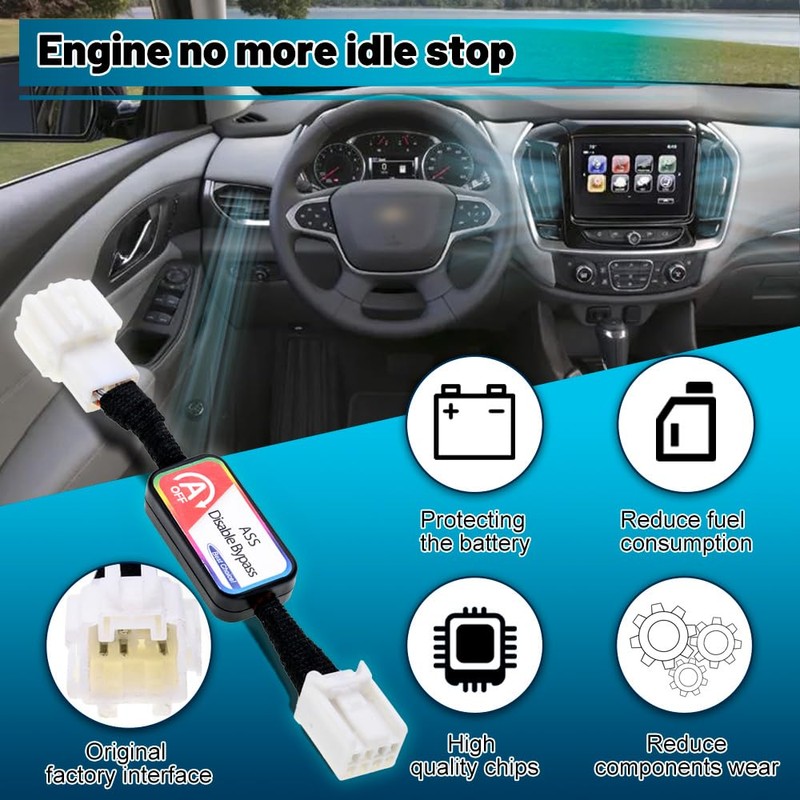 Auto Idle Start Stop Eliminator for 2016-2018 H.onda Pilot 2020-2023