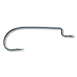 Mustad 39121NP-BN Anzuelo Offset Worm 4/0, 5 Piezas