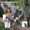 Metal Keychain Lighter With Multifunctional Bottle Opener, Permanent Match Infinity