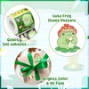 FSzhenloujia 300Pcs Cute Frog Make A Face Stickers Scene Roll