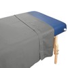 Tranquility Microfiber Massage Table Fitted Sheets by Body Linen- Lightweight,
