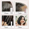 Clairol ColorStrong Permanent Zero Ammonia Hair Dye, 1.0 Black -