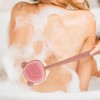 Osaladi Cepillo Ducha Corporal Mango Largo Doble Cara Limpieza Exfoliación