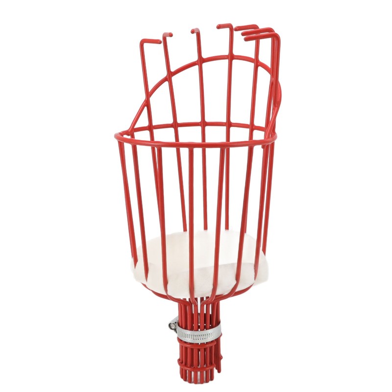 Fruit Picker Basket Iron Fruits Harvester Basket with Cushioned Foam