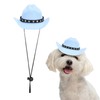 PETAXCELL Dog Cowboy Hat, Mini Cowboy Hat for Pet with