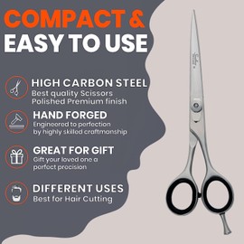 SANDBROS 7 INCH Professional Hairdressing Scissors Barber Hair Cutting Salon Shears 7 Inch Razor Sharp