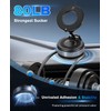 SOAMOEU Vacuum Suction Magnetic Phone Holder, 2025 Upgraded Magnetic Car