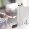 Stainless Steel Flask, Portable Cigar Case Sealing Copper Top -