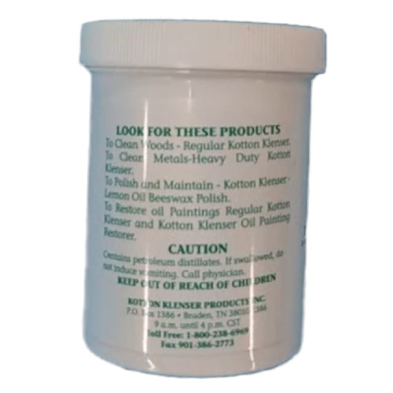 Kotton Klenser Protective Wood Feeder 8 Oz.